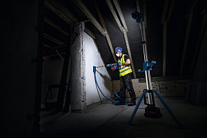 Brezžična svetilka za uporabo na gradbišču GLT 18V-5000