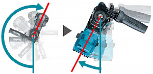 Akumulatorsko vrtalno kladivo SDS Plus 40V XGT MAKITA HR011GZ - PROMOCIJA »FEEL THE ENERGY«