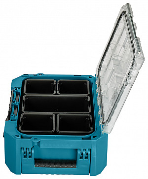 Globok kompaktni organizator s prozornim pokrovom