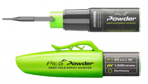 Pica Powder - Marker za označevanje globokih lukenj