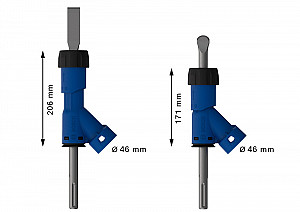 Adapter za ploščato dleto EXPERT SDS Clean max 25 x 400 mm