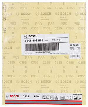 Brusilni list C355