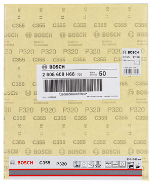 Brusilni list C355