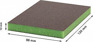 Brusna goba EXPERT S473 Standard, 98 x 120 x 13 mm, izjemno fina