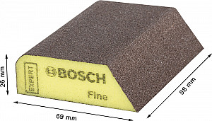 Brusna gobica EXPERT S470, 69 x 97 x 26 mm, fina