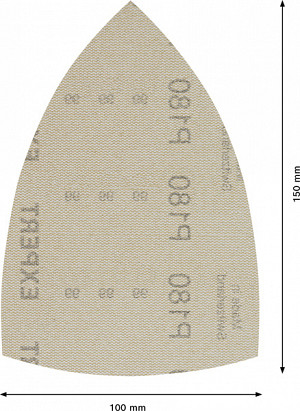 Brusna mreža EXPERT M480, 100 x 150 mm, G 180, 50 kosov