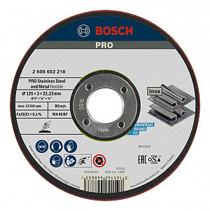 Brusna plošča PRO Semi-Flexible, 125 x 3 x 22,23 mm