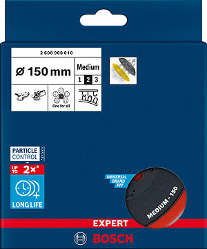 Brusni krožnik EXPERT Multihole za Bosch, 150 mm, srednji