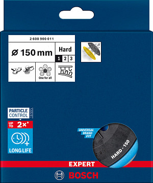 Brusni krožnik EXPERT Multihole za Bosch, 150 mm, trdi