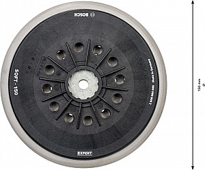 Brusni krožnik EXPERT Multihole za Bosch, 150 mm, mehki