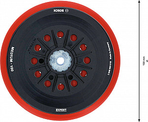 Brusni krožnik EXPERT Multihole za Bosch, 150 mm, srednji