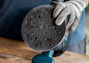 Brusni krožnik EXPERT Multihole za Bosch, 150 mm, mehki