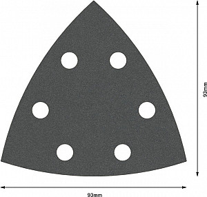 Brusni list PRO F355, 93 mm, G320, 5 kosov