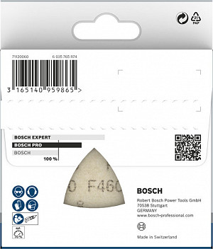 Brusni list PRO F460, 93 x 93 mm, G40, 5 kosov