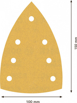 Brusni papir EXPERT C470, 100 x 150 mm, G 180, 50 kosov