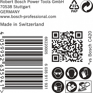 Brusni papir EXPERT C470, 100 x 150 mm, G 180, 50 kosov