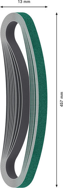 Brusni trak PRO Y580, 13 x 457 mm, G60, 10 kosov