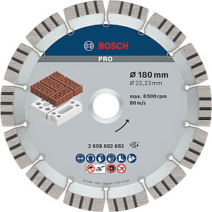 Diamantna plošča PRO Abrasive, 180 x 22,23 mm