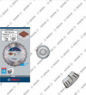 Diamantna plošča PRO Abrasive, 300 x 20/25,4 mm