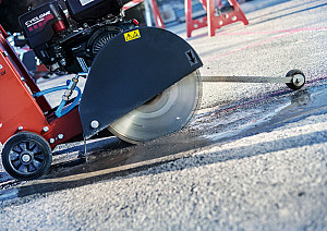 Diamantna plošča PRO Asphalt, 450 x 25,4 mm