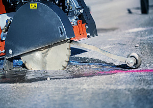 Diamantna plošča PRO Asphalt, 450 x 25,4 mm
