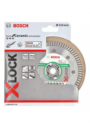 Diamantna plošča PRO Ceramic X-Lock, 115 x 22,23 mm, 22,23 mm