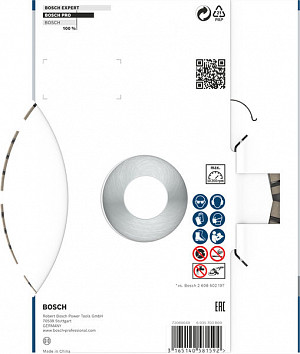 Diamantna plošča PRO Concrete, 150 x 22,23 mm