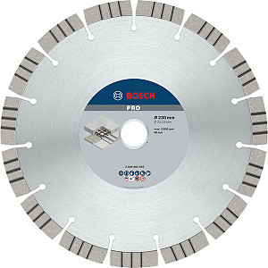 Diamantna plošča PRO Concrete, 230 x 22,23 mm