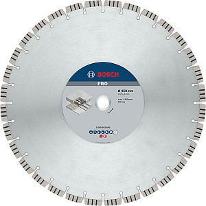 Diamantna plošča PRO Concrete, 450 x 25,4 mm