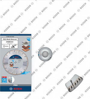 Diamantna plošča PRO Multi Material, 300 x 22,23 mm