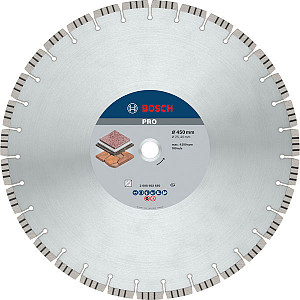 Diamantna plošča PRO Stone, 450 x 25,4 mm
