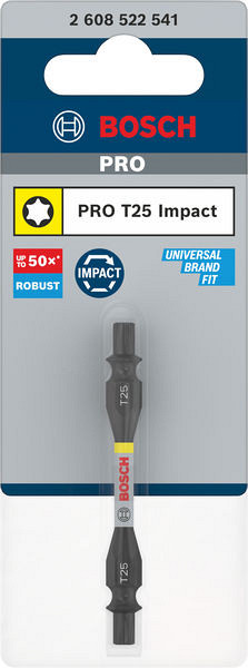Dvostranski nastavek PRO Impact z indeksom Pick and Click, T25, 65 mm