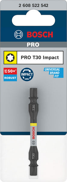 Dvostranski nastavek PRO Impact z indeksom Pick and Click, T30, 65 mm