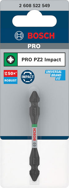 Dvostranski nastavek PRO Impact z indeksom Pick and Click, PZ2, 65 mm