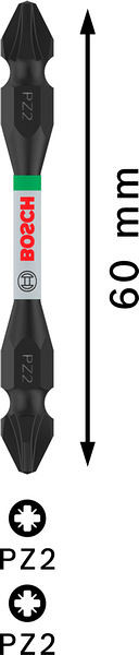 Dvostranski nastavek PRO Impact z indeksom Pick and Click, PZ2, 65 mm