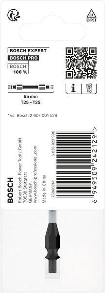 Dvostranski nastavek PRO Impact z indeksom Pick and Click, T25, 65 mm