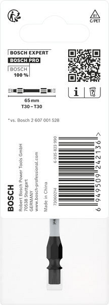 Dvostranski nastavek PRO Impact z indeksom Pick and Click, T30, 65 mm