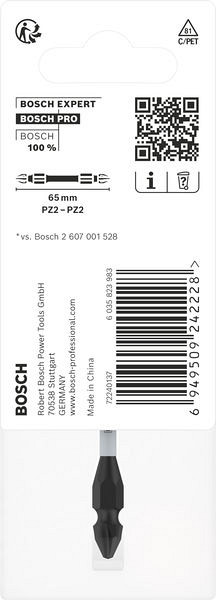 Dvostranski nastavek PRO Impact z indeksom Pick and Click, PZ2, 65 mm