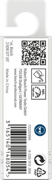 Dvostranski sveder PRO Metal HSS-G, 3,3 x 11 x 49 mm, 10 kosov
