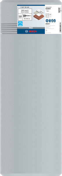 Enodelna vrtalna krona PRO SDS max-5, 150 x 80 x 300 mm