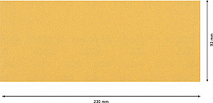 EXPERT C470 brusni papir brez lukenj za ekscentrične brusilnike, 93 x 230 mm, G 120 10 kosov