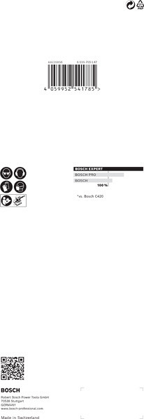 EXPERT C470 brusni papir brez lukenj za ekscentrične brusilnike, 93 x 230 mm, G 40 10 kosov