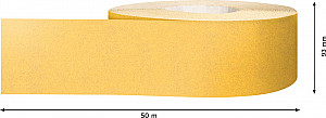 EXPERT C470 brusni papir za ročno brušenje, 93 mm x 50 m, G 240