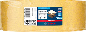 EXPERT C470 zvitek brusnega papirja za ročno brušenje, 93 mm x 50 m, G 80