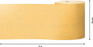 EXPERT C470 zvitek brusnega papirja za ročno brušenje, 93 mm, 5 m, G 180