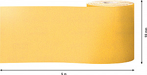 EXPERT C470 zvitek brusnega papirja za ročno brušenje, 93 mm, 5 m, G 240