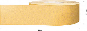 EXPERT C470 zvitek brusnega papirja za ročno brušenje, 93 mm x 50 m, G 80
