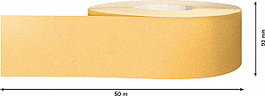 EXPERT C470 zvitek brusnega papirja za ročno brušenje, 93 mm x 50 m, G 100