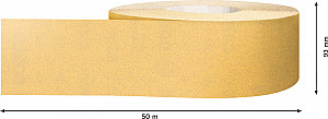 EXPERT C470 zvitek brusnega papirja za ročno brušenje, 93 mm x 50 m, G 180
