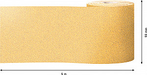 EXPERT C470 zvitek brusnega papirja za ročno brušenje, 93 mm, 5 m, G 60